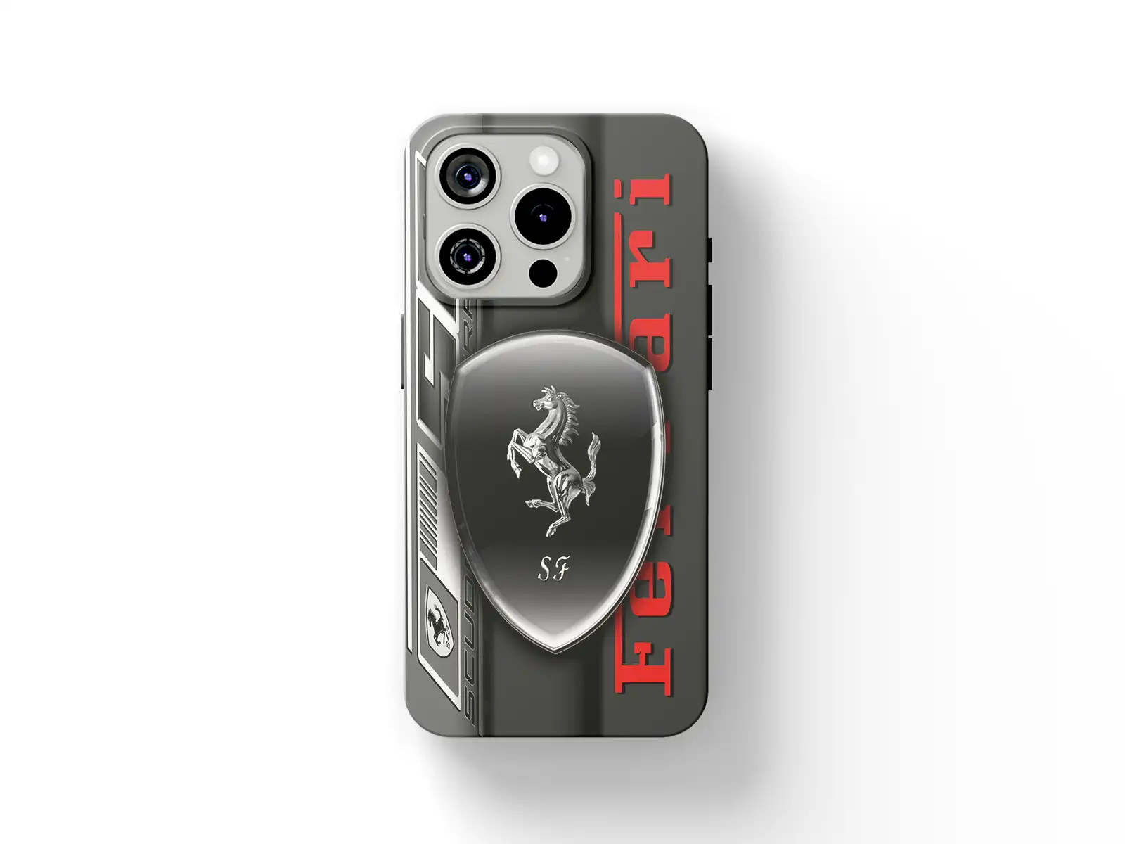 Ferrari Coque Silicone Smartphone Solide Professionnelle